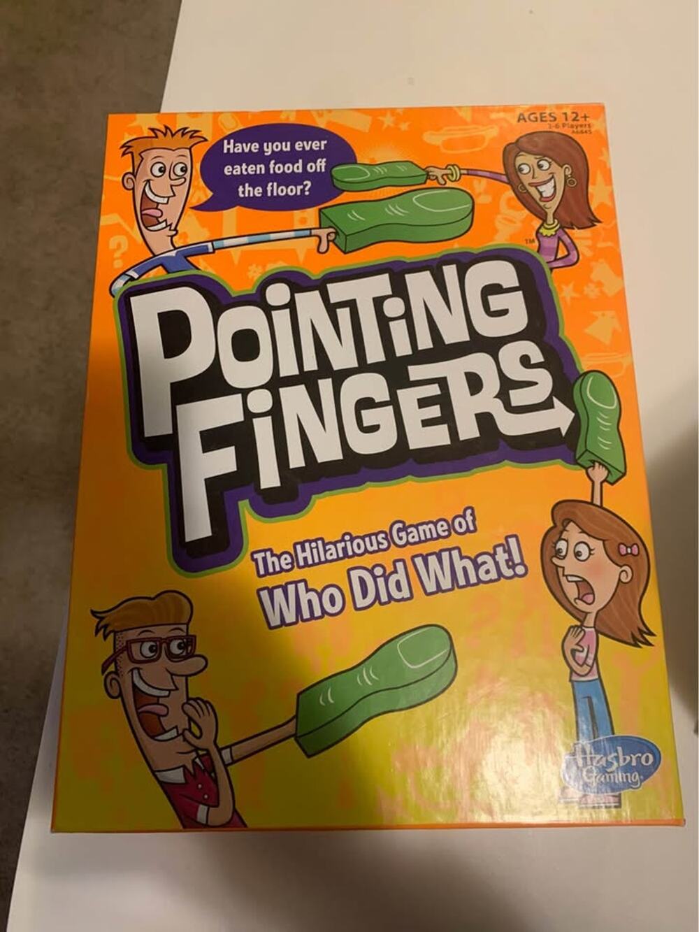 Pointing Fingers game